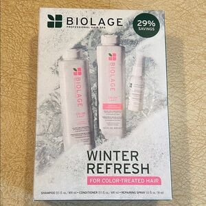 Biolage Winter Refresh Hair Care Set for Color-Treated Hair